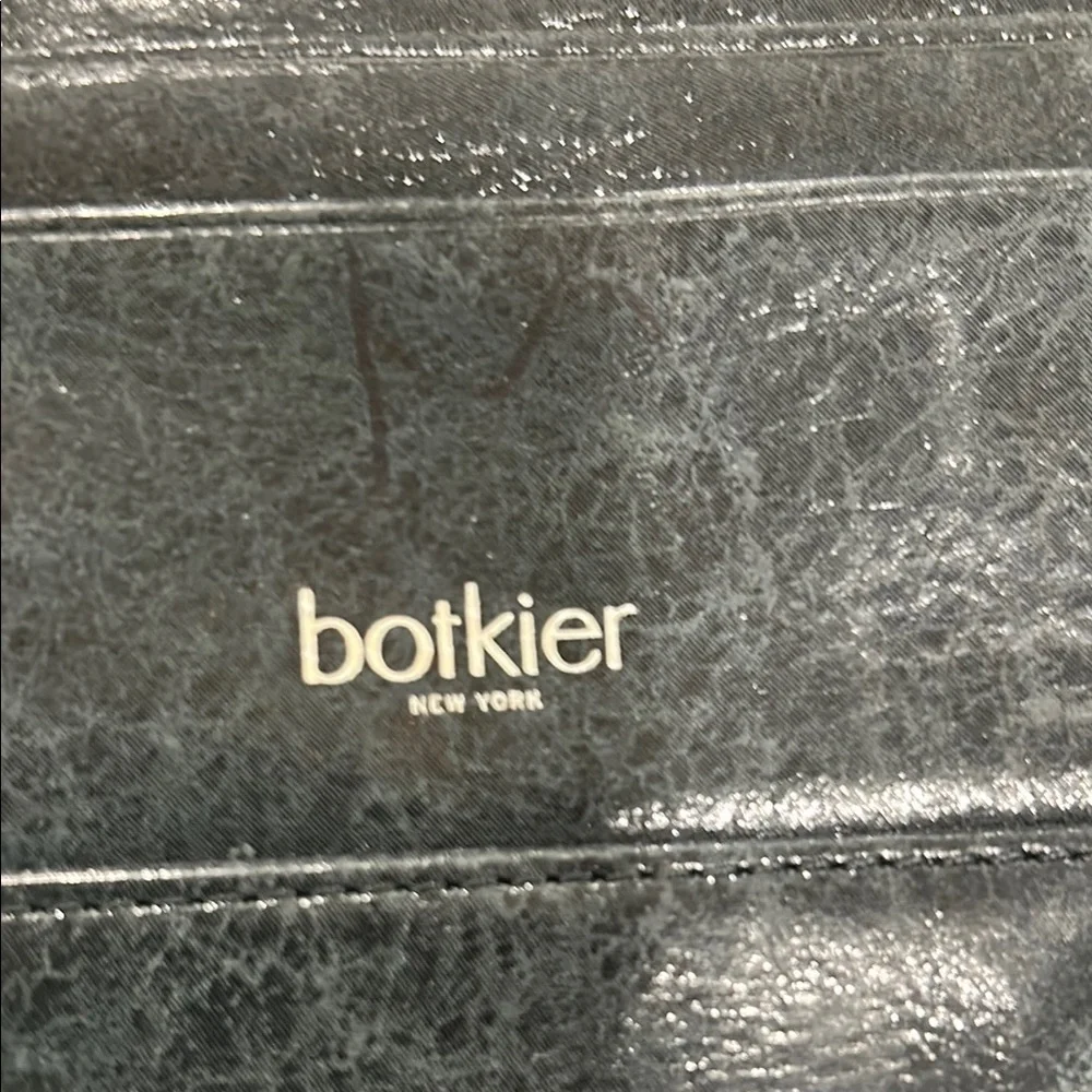Botkier New York Black Leather Chain Wallet/Crossbody Bag